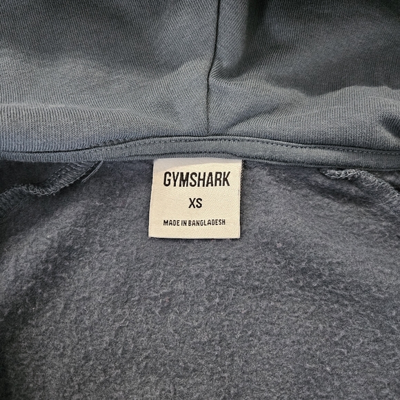 Gymshark Zip Training Hoodie, XS, Blue - Picture 9 of 13